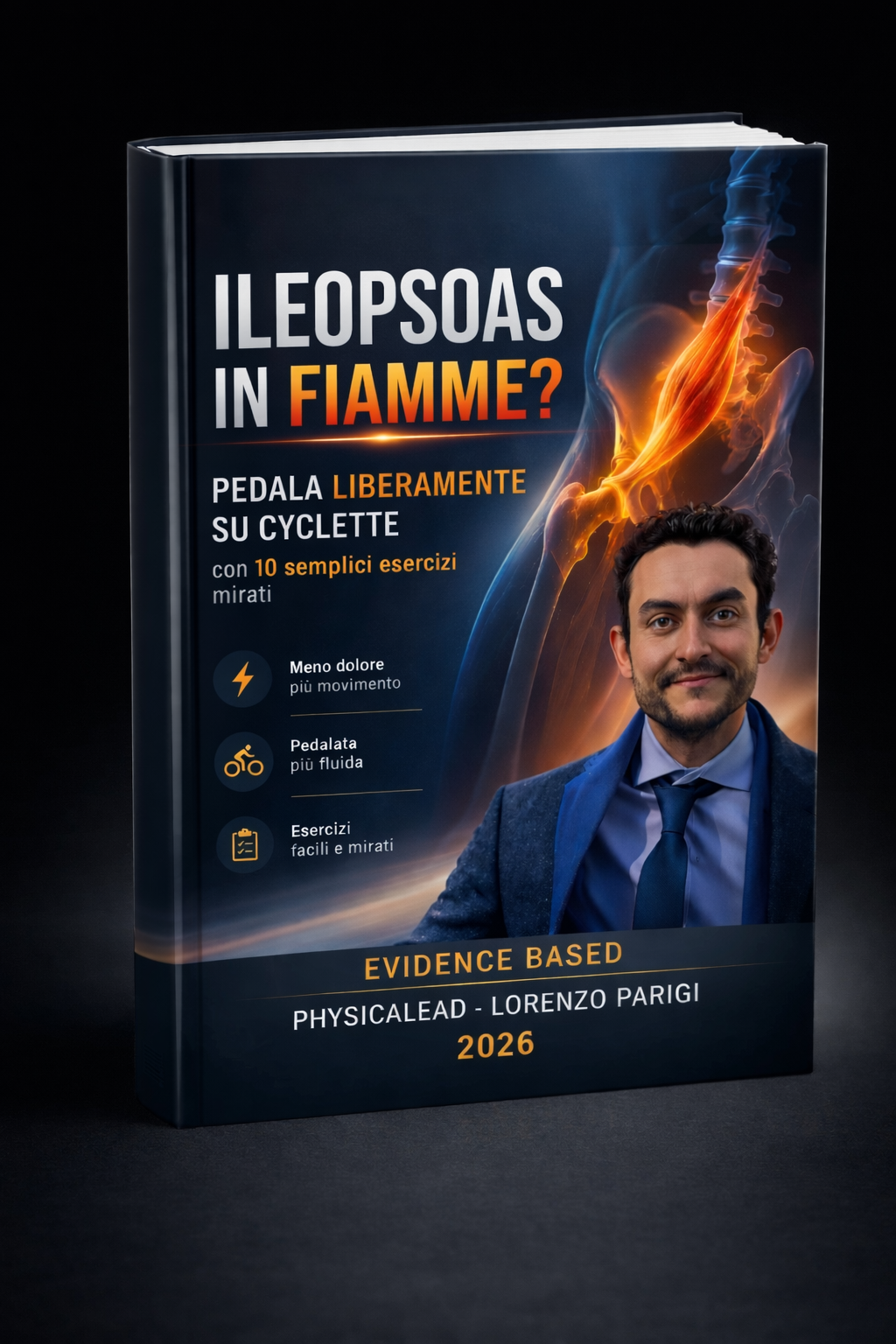 Ileopsoas in fiamme? Pedala liberamente su cyclette con 10 esercizi mirati